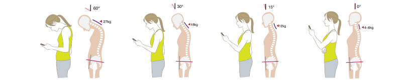 Smartphone Hingeing pelvic tilts