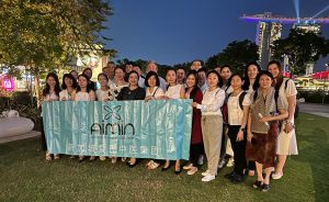 aimin Singapore team photo in swan lake show