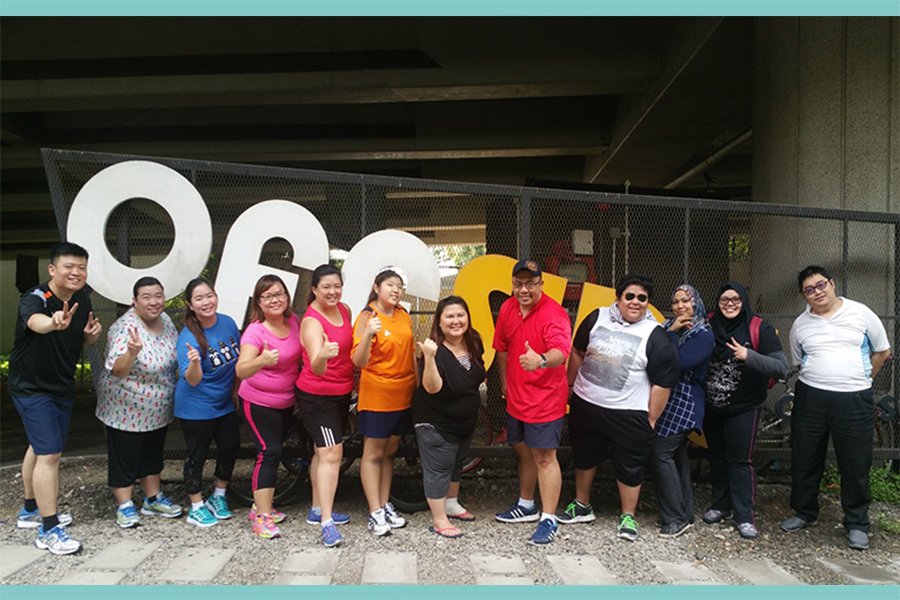 embrace health campaign 2017 archery activity group