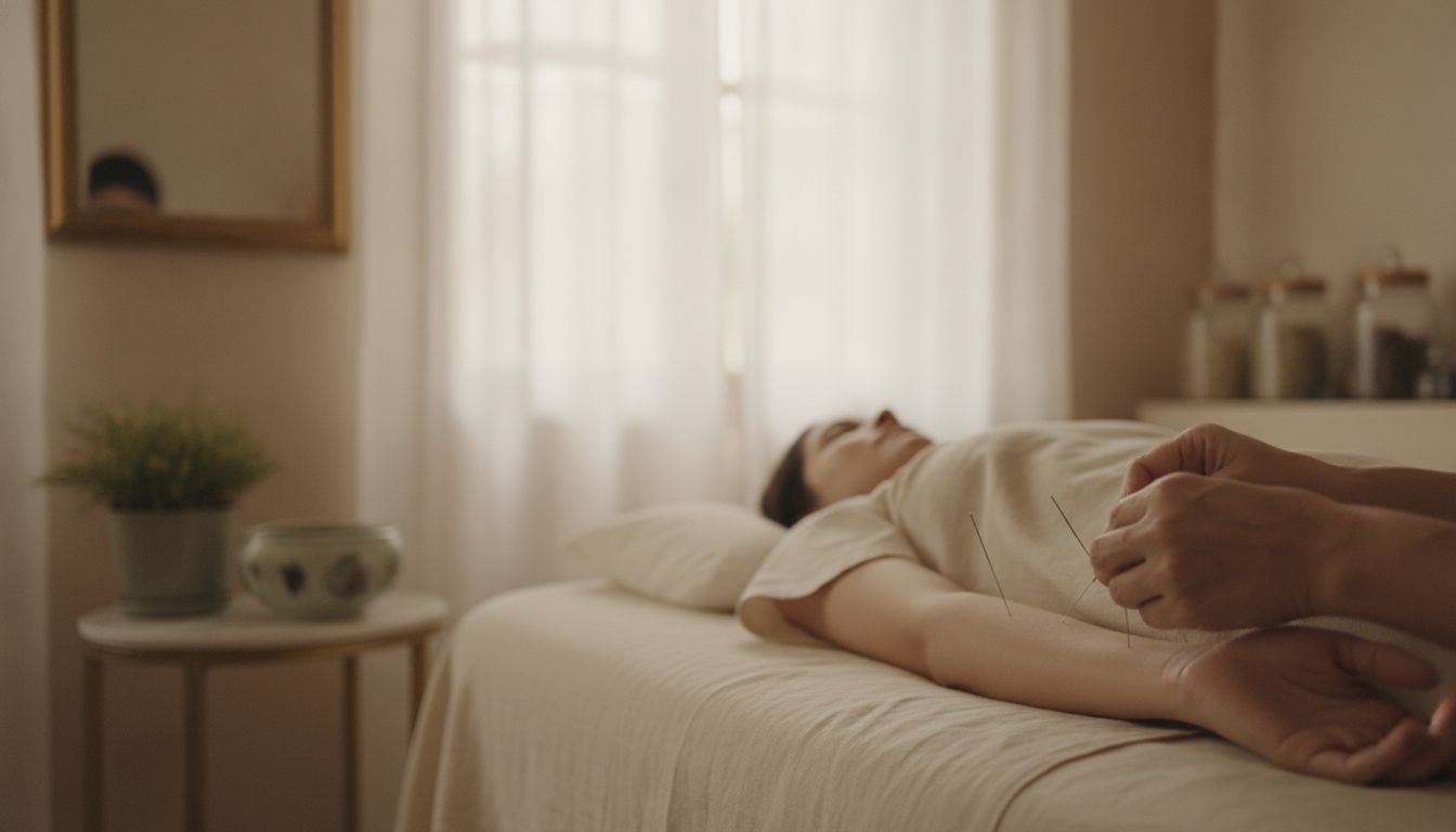 TCM slimming acupuncture treatment at Aimin TCM Clinic